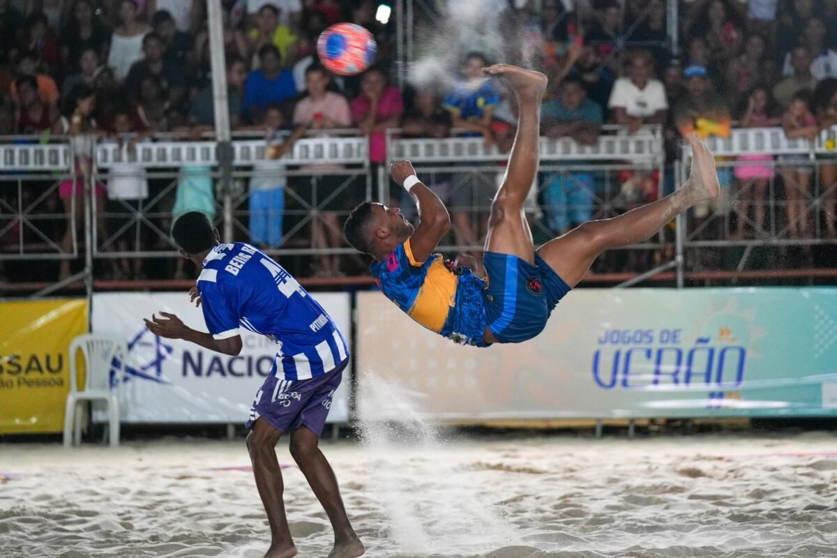 Cidade da Paraíba sedia maior torneio de futebol de areia do Brasil em janeiro; evento terá participação de atletas nacionais