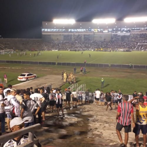 Nova iluminação em LED padrão ‘Europa’ do estádio Almeidão, em João Pessoa, é instalada nesta sexta-feira